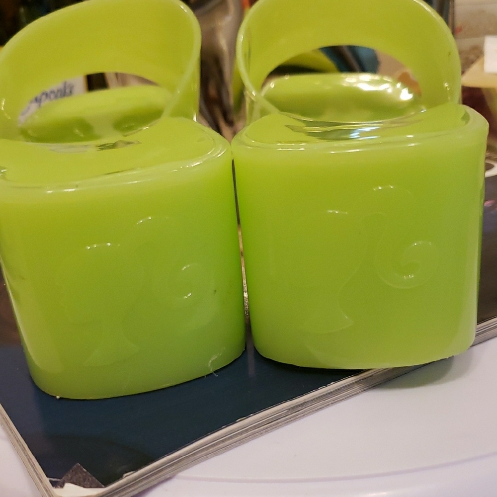 Barbie Green Mules with Platform Sole - Picture 4 of 6